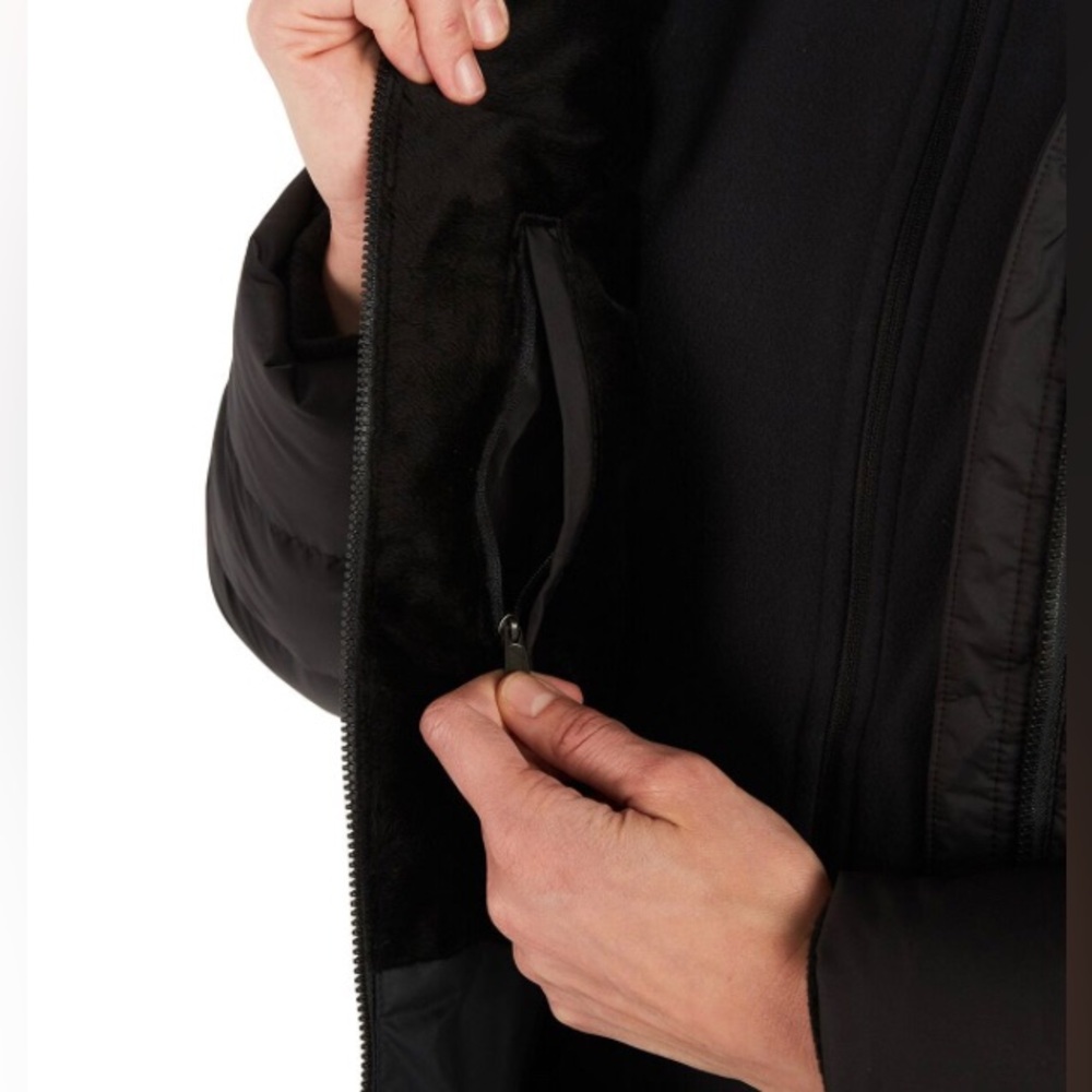 Marmot Long Hooded Down Puffer Coat View 2